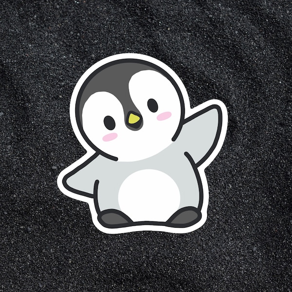 Happy Penguin Sticker