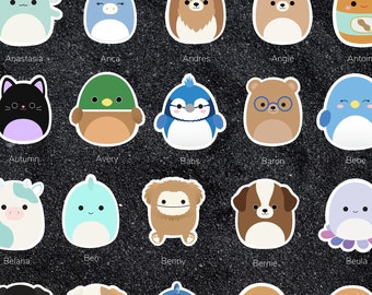 Adorable Squishmallow 3 Stickers Sheet Print Cut PNG Etsy Adorable Squishmallow 3 Stickers Sheet Print Cut PNG Etsy