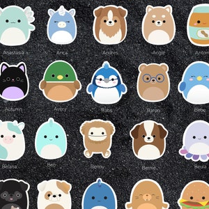 Squishmallow Stickers