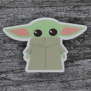 Baby Yoda Sticker image 2