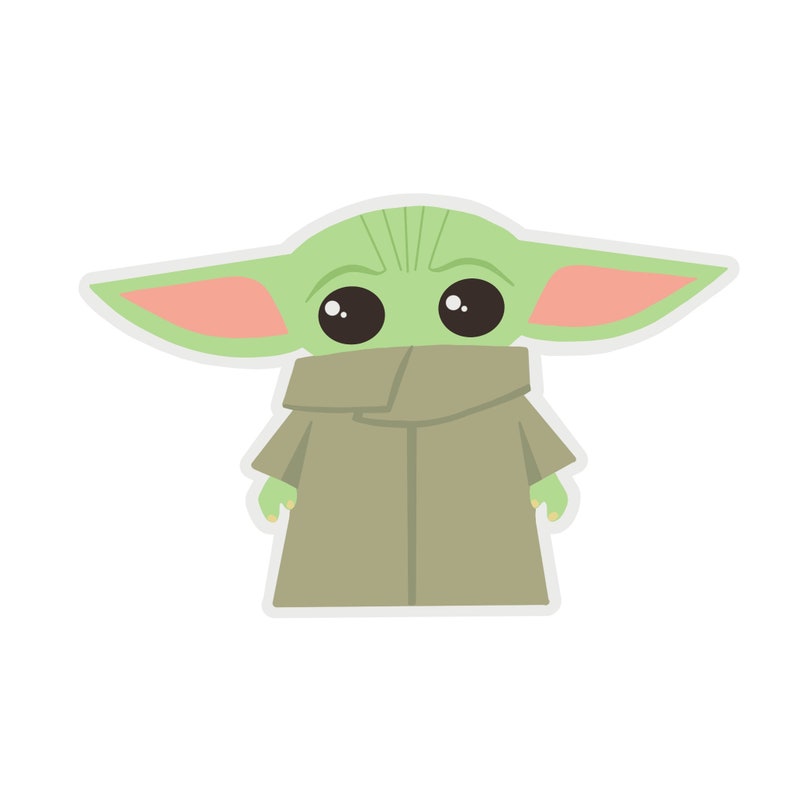 Baby Yoda Sticker image 3