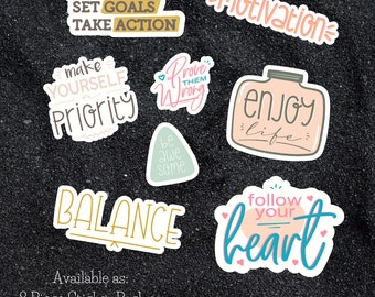 Motivational Stickers | Pack or Individual