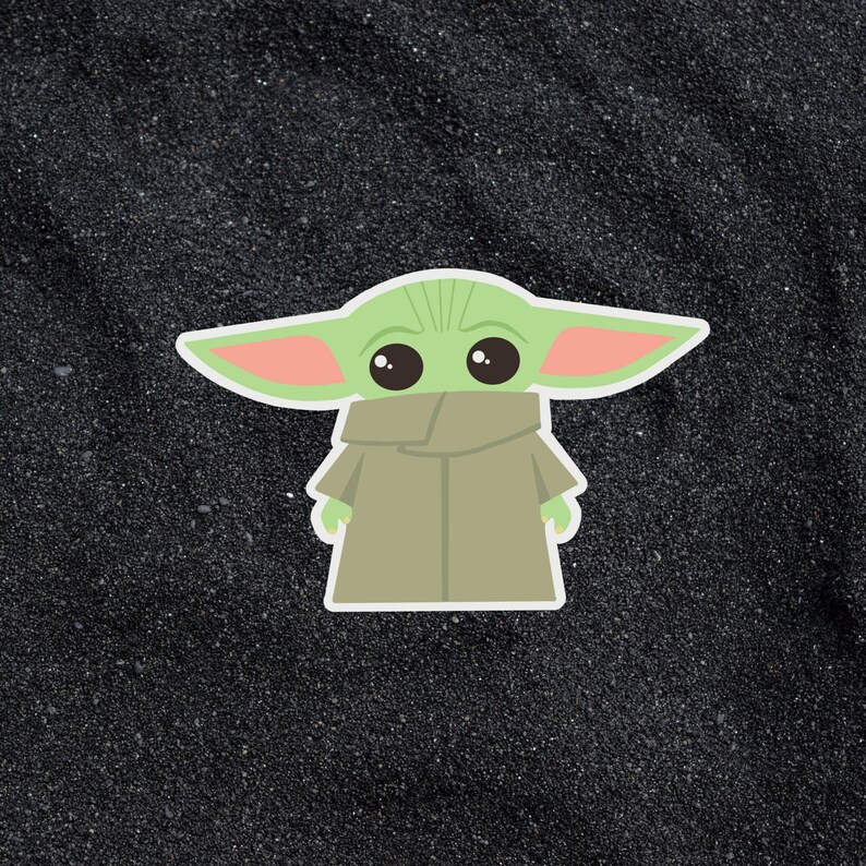 Baby Yoda Sticker image 1