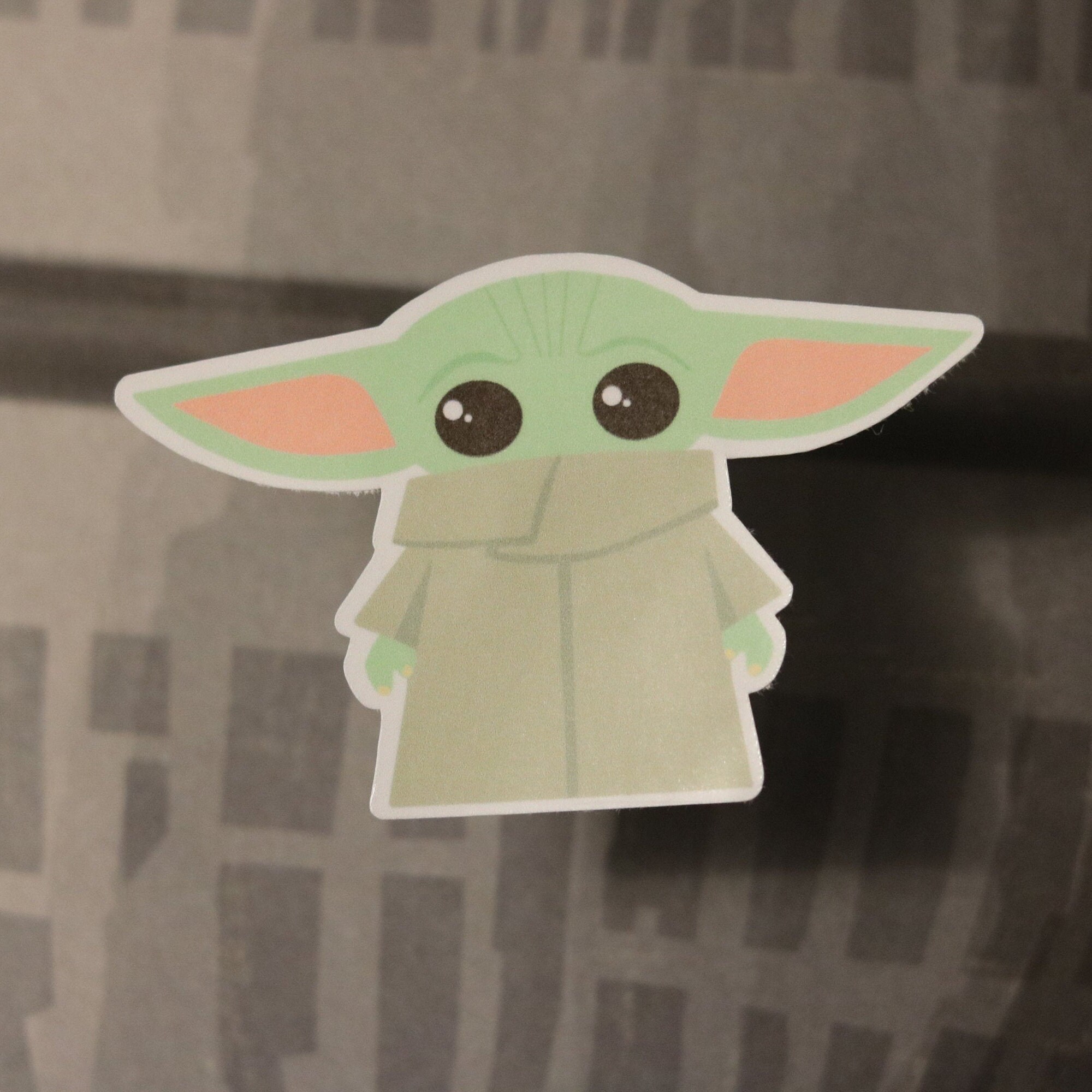 Baby Yoda Sticker Etsy