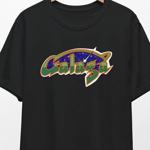 Galaga t-shirt Alien Classic Video Arcade Game Vintage Retro