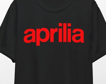 Aprilia t-shirt, Racing Motorcycles Biker Italian Italy Motorcycle Bikes Vintage