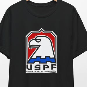 USPF t-shirt, Snake Plissken, United States Police Force Escape from New York