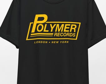 Polymer Records Parody t-shirt, Spinal Tap Artie Fufkin Dubly Heavy Metal Retro