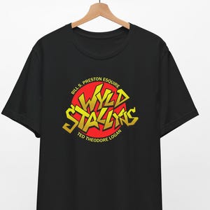 Wyld Stallyns T-Shirt Bill and Ted&#39;s Excellent Adventure Wild Stallions Band