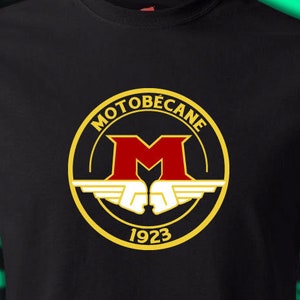 Motobecane t-Shirt French Motorcycles Biker, Small to 6XL