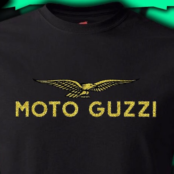 Moto Guzzi t-shirt, Motorcycles European racing, Small to 6XL