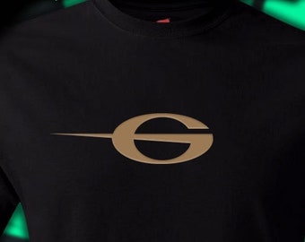 Gattaca t-shirt, Aerospace Corporation Navigator Titan Moon Sci-Fi Movie, sizes Small to 6XL