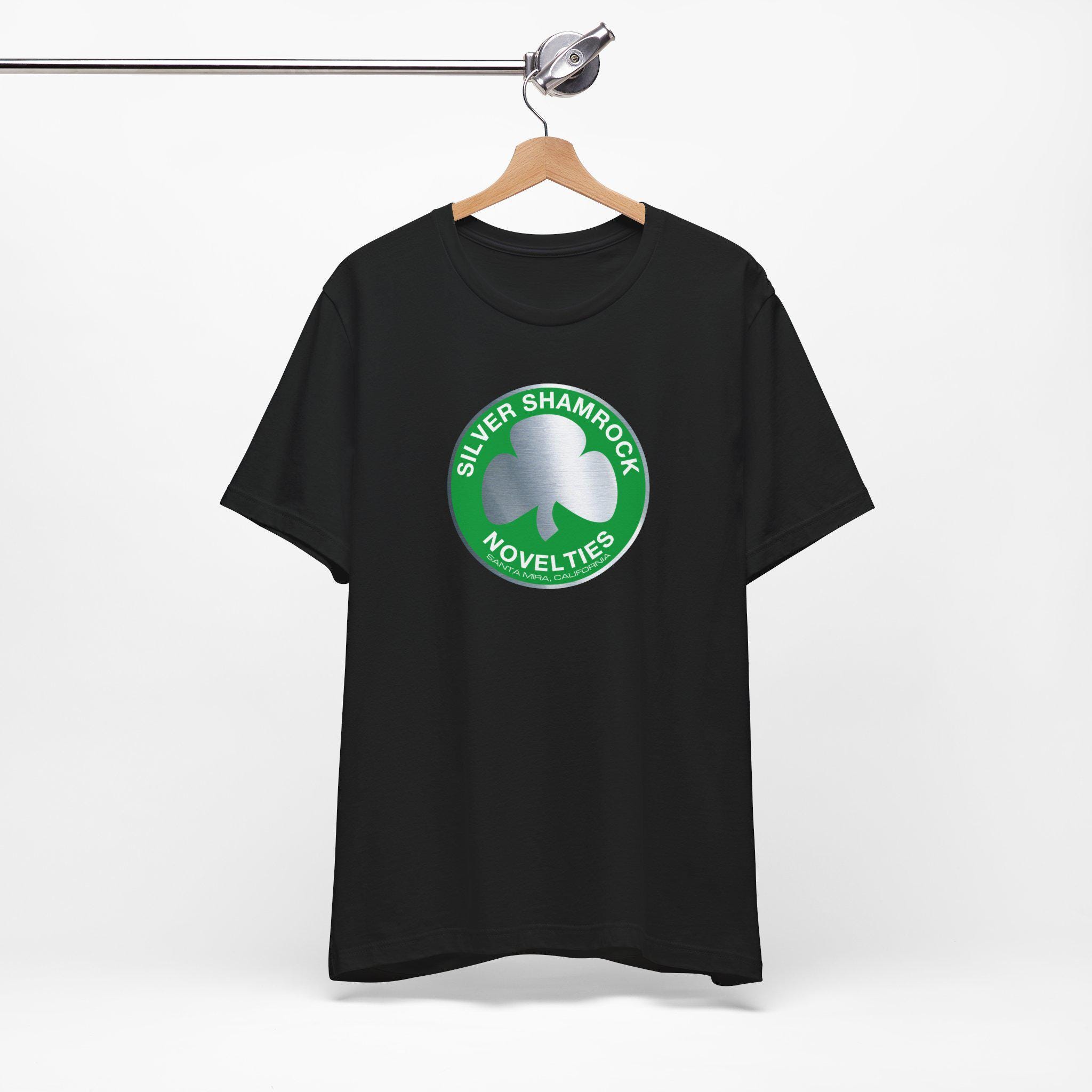 Silver Shamrock T-shirt, Santa Mira Calif. Halloween 3 Season of