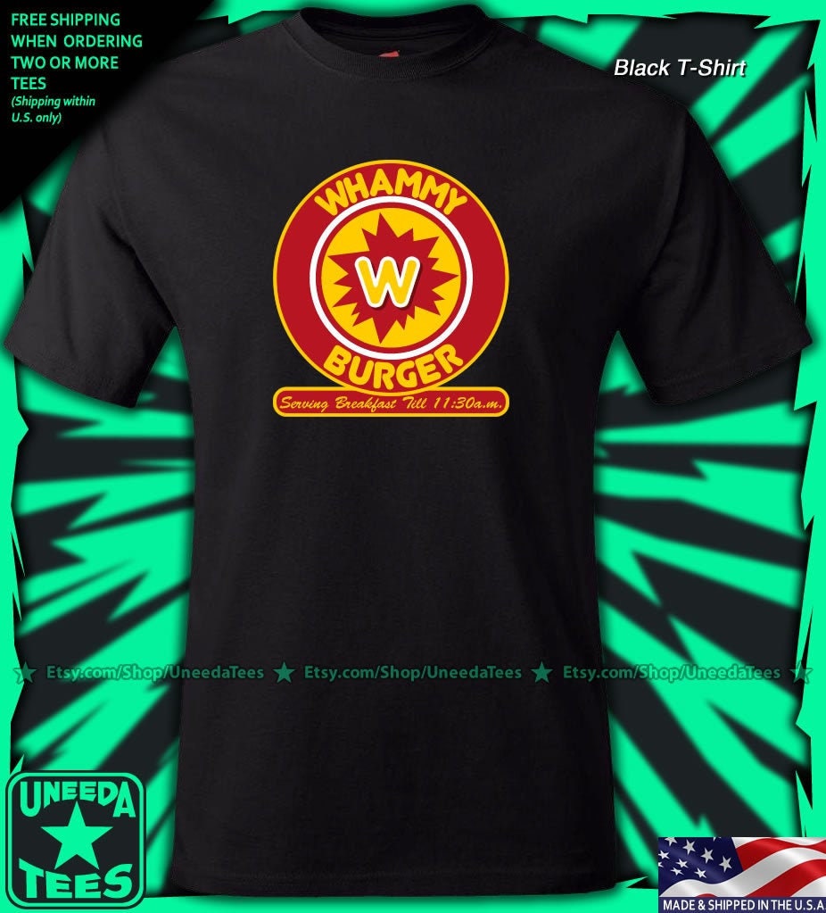 Whammy burger t shirt Clearance