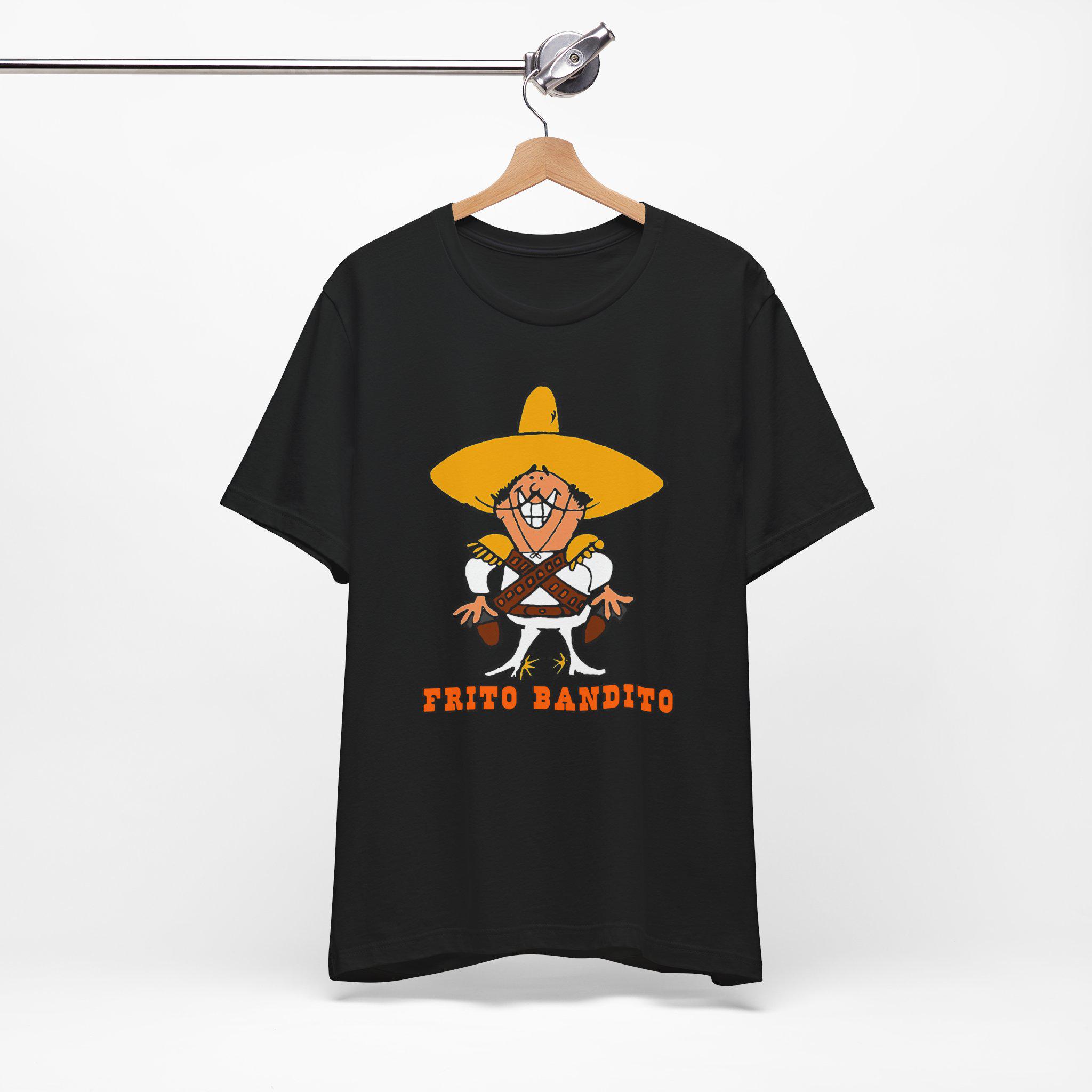Frito Bandito T-Shirt, Classic Corn Chips Retro Vintage