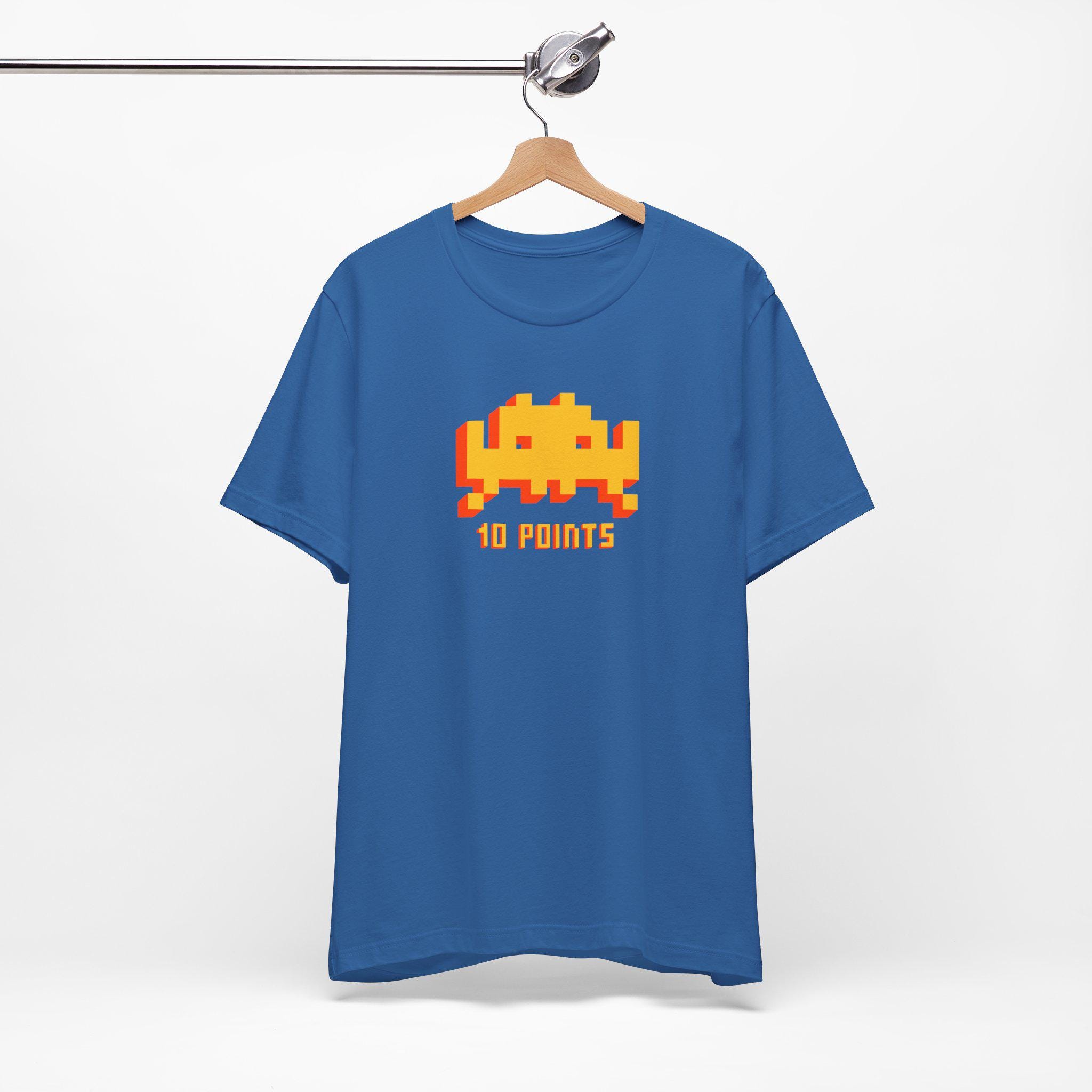 10 Points T-shirt, the IT Crowd Roy Moss Jen Space Invaders Geek 