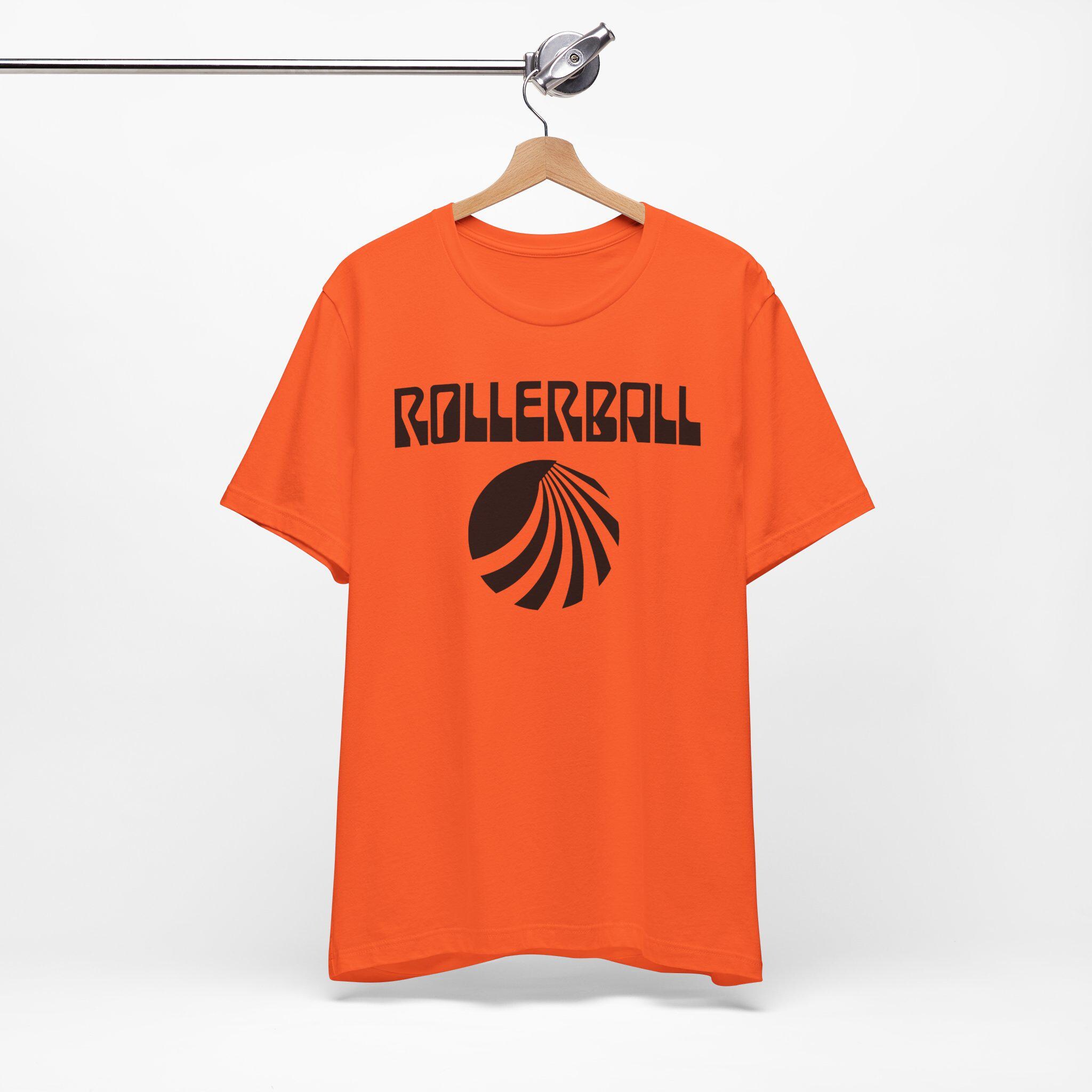 Rollerball t-shirt, Sci Fi Classic Cult Movie James Caan Retro Jonathan E 70s