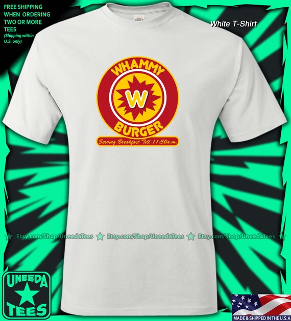 Whammy burger t shirt Clearance