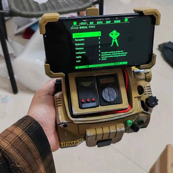 Fallout 4 PipBoy 3000 Cosplay Props,Wasteland Prop,Unique holiday gift