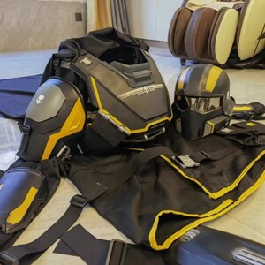 Helldivers II Cosplay Complete Set,Helldivers Helmet,Breastplate,Legplates,Cloak,Helldivers Cosplay,Helldivers II Cosplay Props image 6