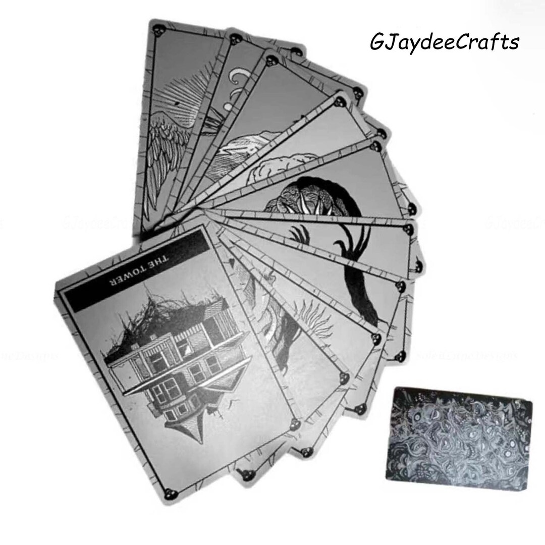 Cartas de Tarot de Phasmophobia Fan Art Cosplay de Etsy España