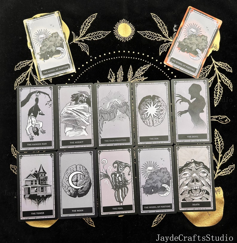 Phasmophobia Tarot CardsFan ArtPhasmophobia CosplayGame Etsy Polska