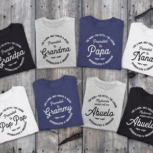 thumbnail image 2 of SilkRoadTees Funny Grandpa & Grandma Matching T-Shirts – Cool Graphic Tees For Grandparents (100% Cotton) 2 of 6