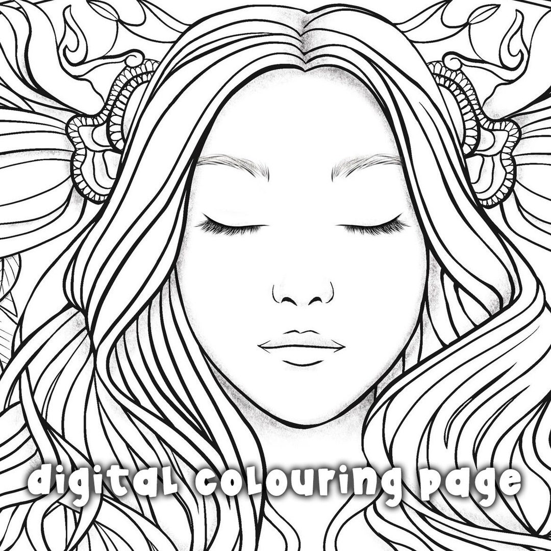 Hannah Colouring Page Colouring - Il 1080xN.4484782409 F7pn 