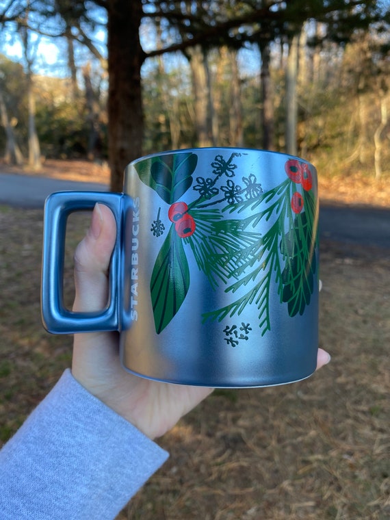 2020 Starbucks Coffee Green Foil Logo 16oz Travel Mug Cup Tumbler w/Lid