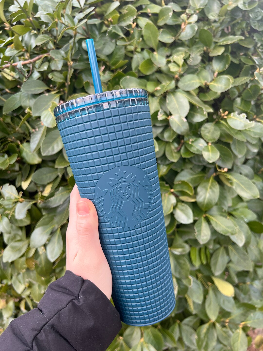 Starbucks Subzero Matte Blue Cold Cup 24oz Venti Tumbler With Etsy