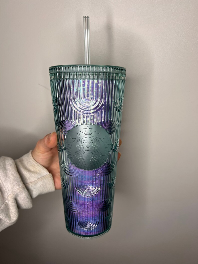 2022 Starbucks Mermaid Iridescent 24oz Tumbler Cup Venti in Etsy