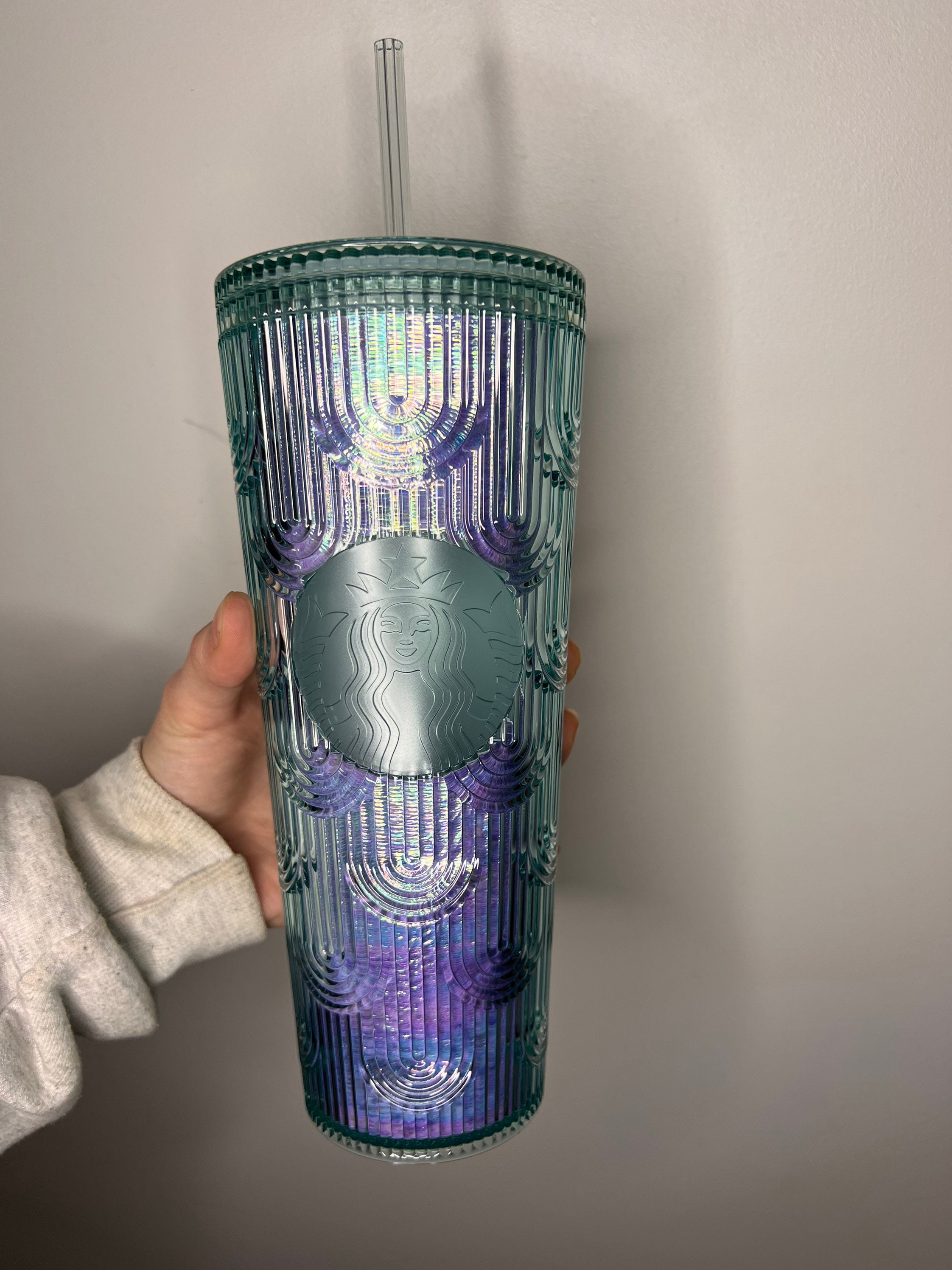 2022 Starbucks Mermaid Iridescent 24oz Tumbler Cup Venti in Etsy