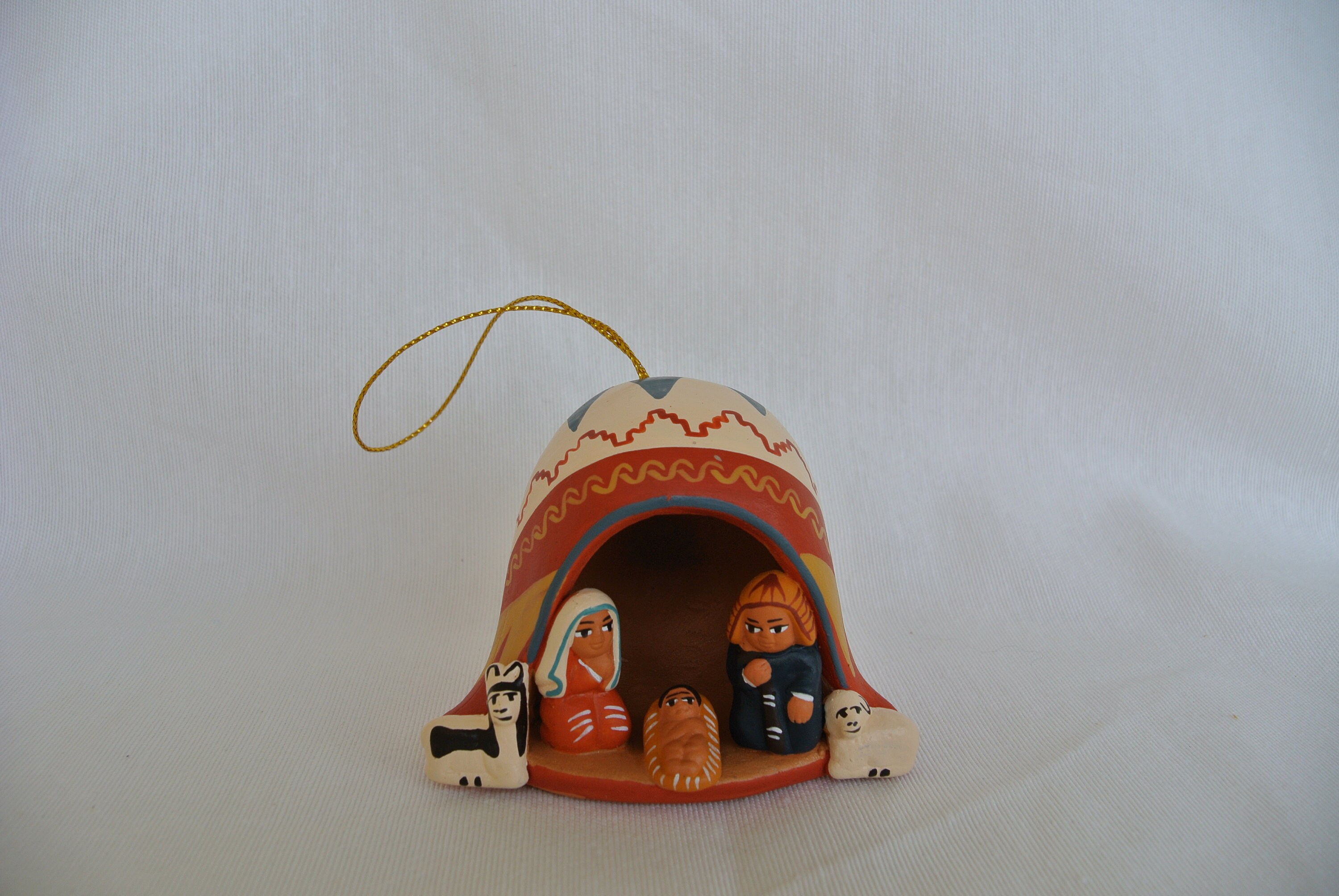 Crèche Dans Bonnet Péruvien Chuyo