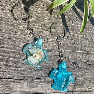 Sea Turtle * Keychain * - Etsy