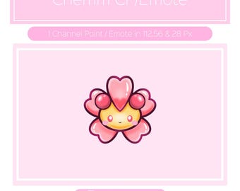 Sakura Cherrim Pink Channel Points for Twitch| Twitch Channel Point Icon | Twitch Channel Point Redeem | Stream Emotes | Cute Twitch