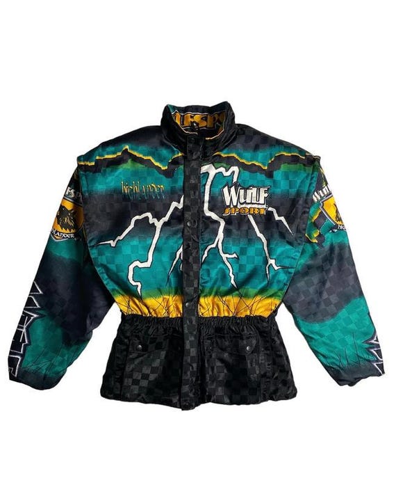 Vintage Racing Jacket Herren 90er Jahre Wulfsport Motocross