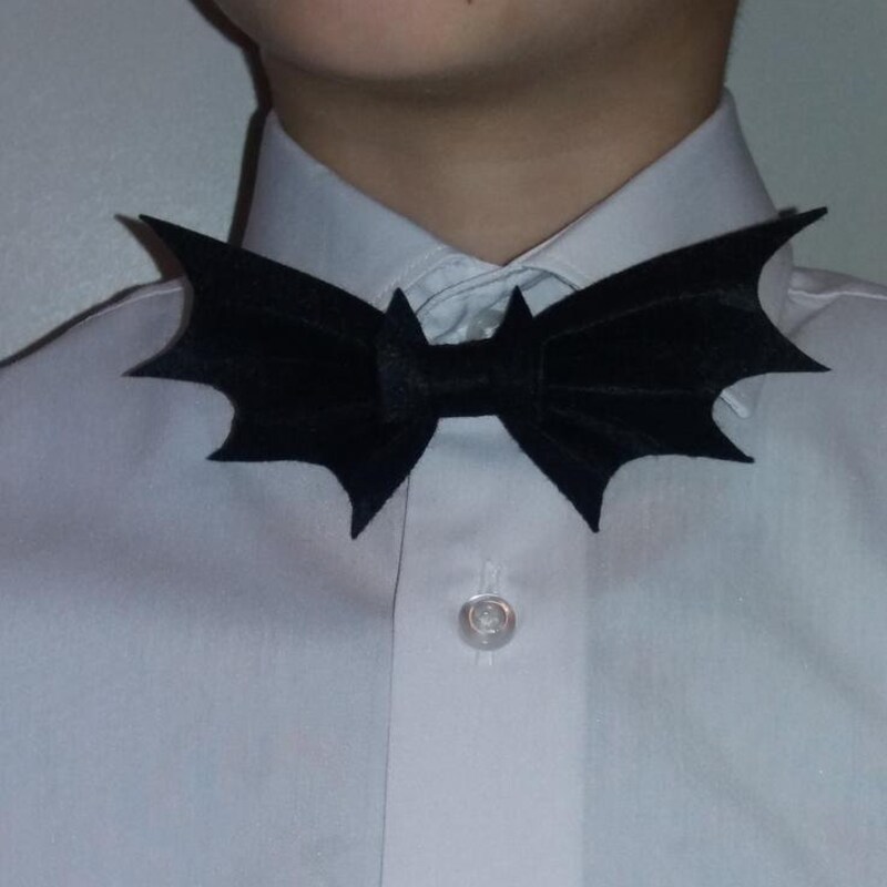 mens leather bow tie