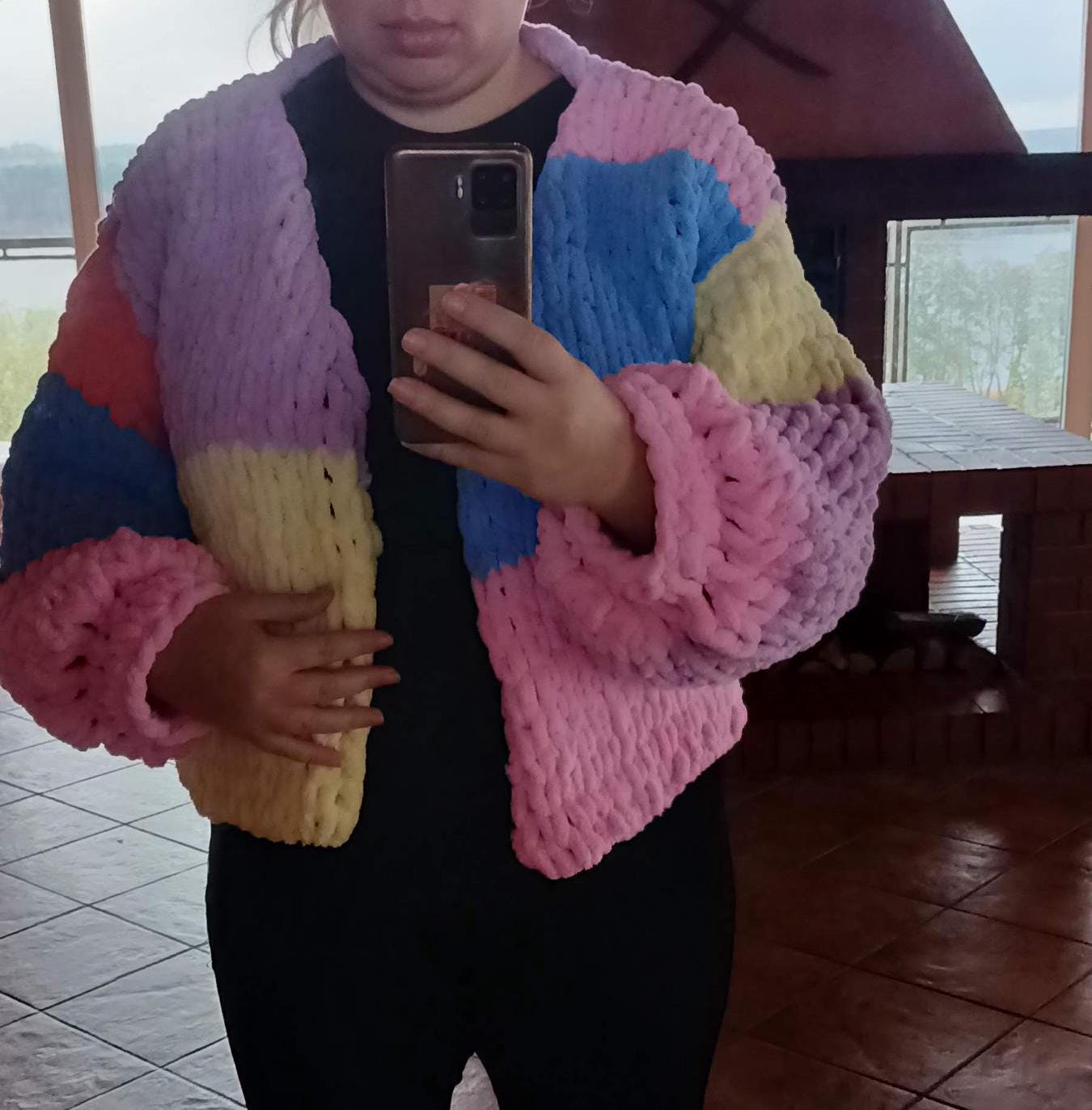 Giant Knit Cardigan - Etsy Giant Knit Cardigan - Etsy
