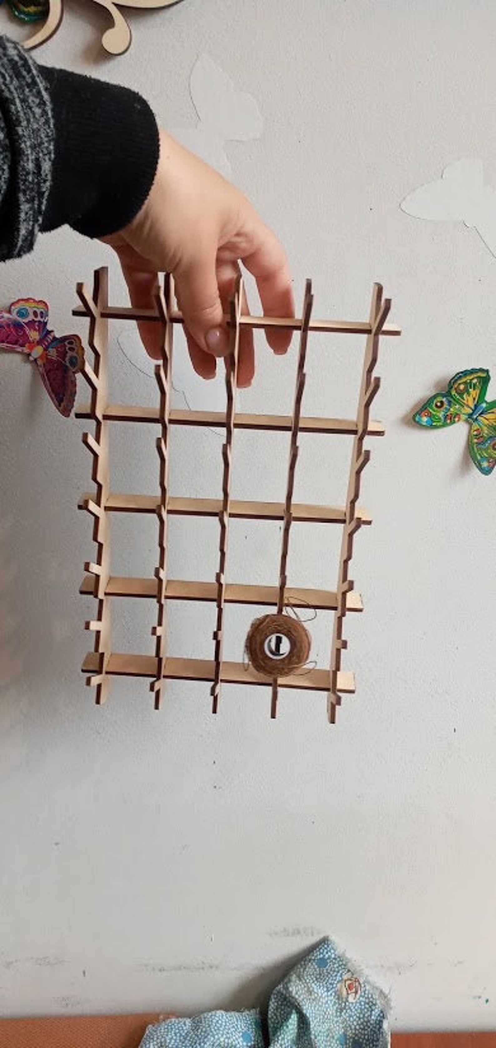 Bobbin Rack Sewing Horizontal Vertical Thread Organizer. Sewing ...