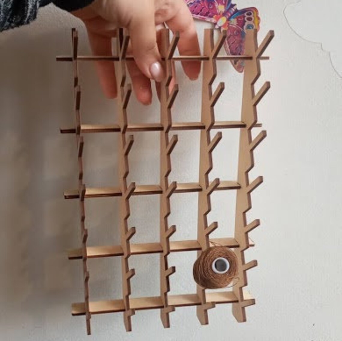 Bobbin Rack Sewing Horizontal Vertical Thread Organizer. | Etsy