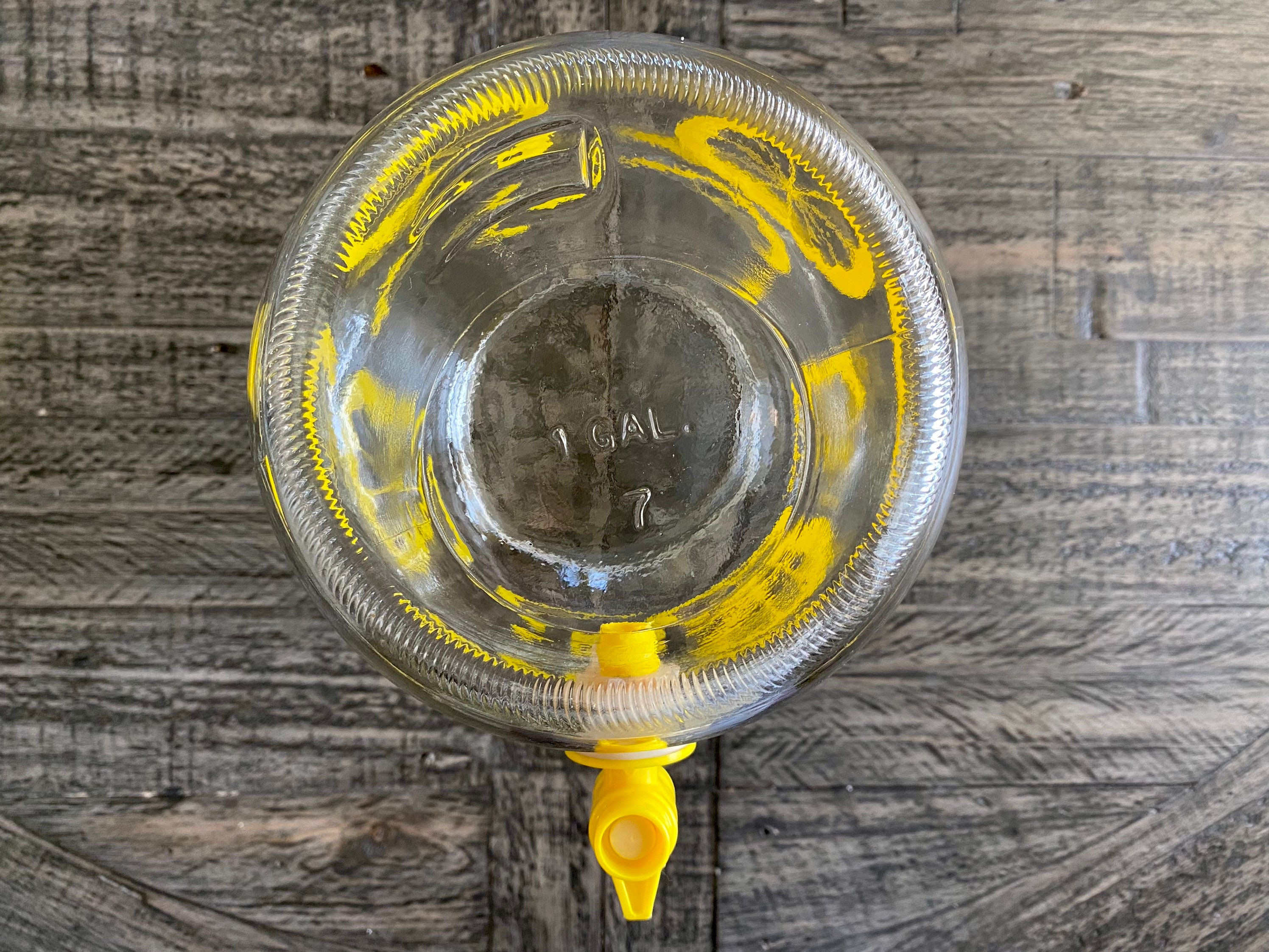 Vintage Lemonade Glass Dispenser with Spigot Vintage One Etsy