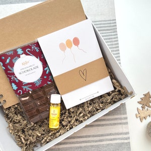 Geschenk Box Baby Mama | zur Geburt | Neugeboren | schwanger mit Meilensteinkarten | Geschenk Muttertag