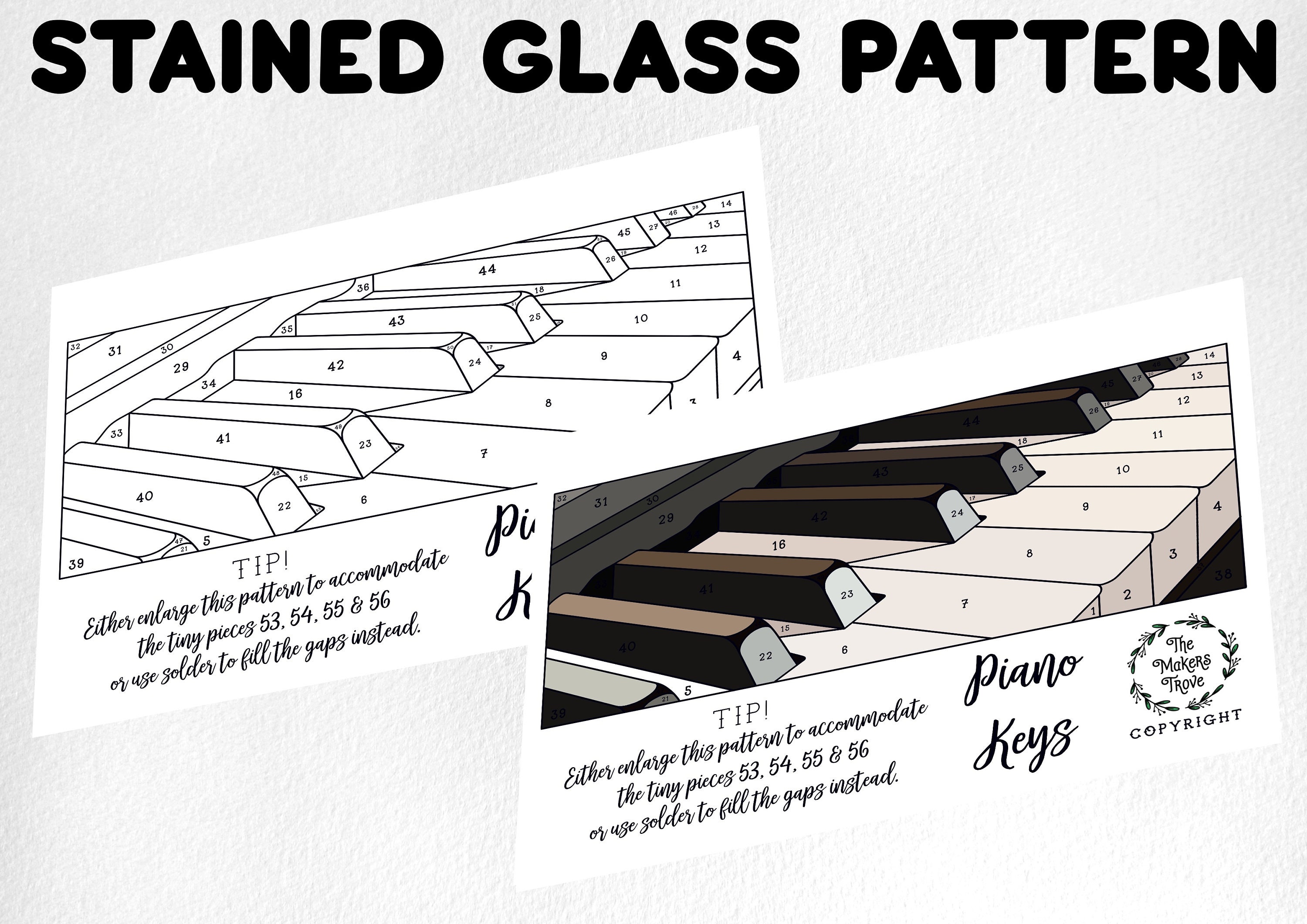 Glass music art - Etsy Polska