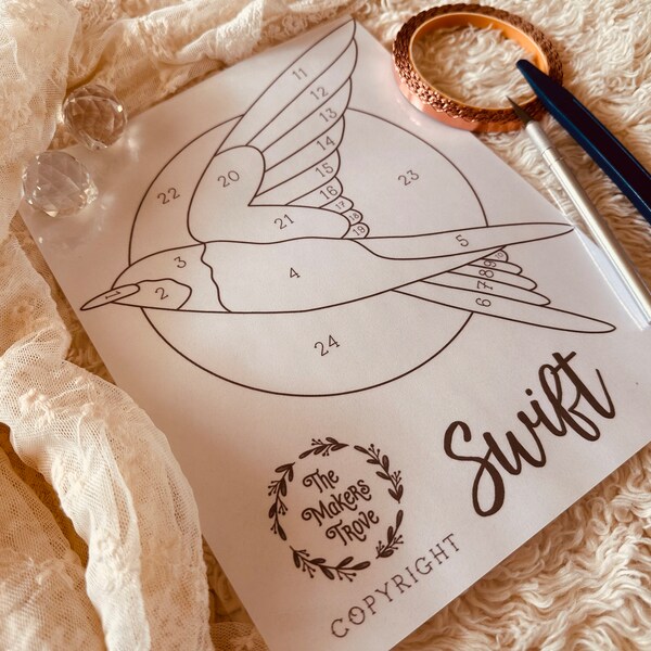 Swift Stained Glass Etsy