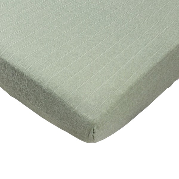 Sage Crib Sheets Etsy