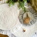 Large Macrame Coasters / Coasters In Boho Style 