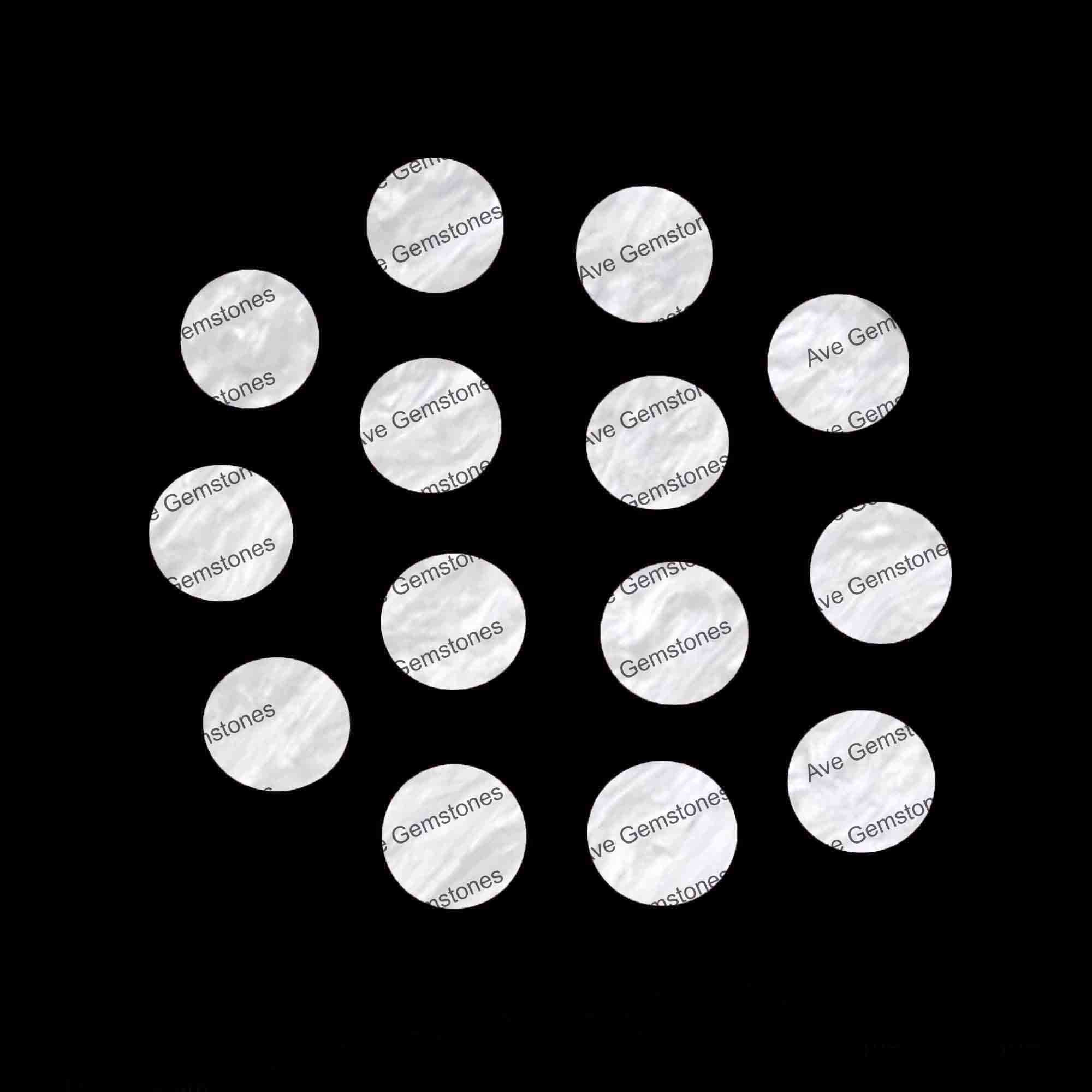 合成マザーオブパール、シープホワイト、ラウンドコインディスクフラット、アクリルパールリップル/ストリーム、（YG-01）、ジュエリー用、全サイズあり  - Etsy 日本