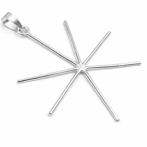 Pendentif semi-monté en argent sterling 925 de forme irrégulière pour pierres brutes/cabochon inégales