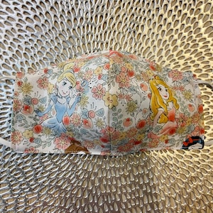 Floral Princess face covering face mask