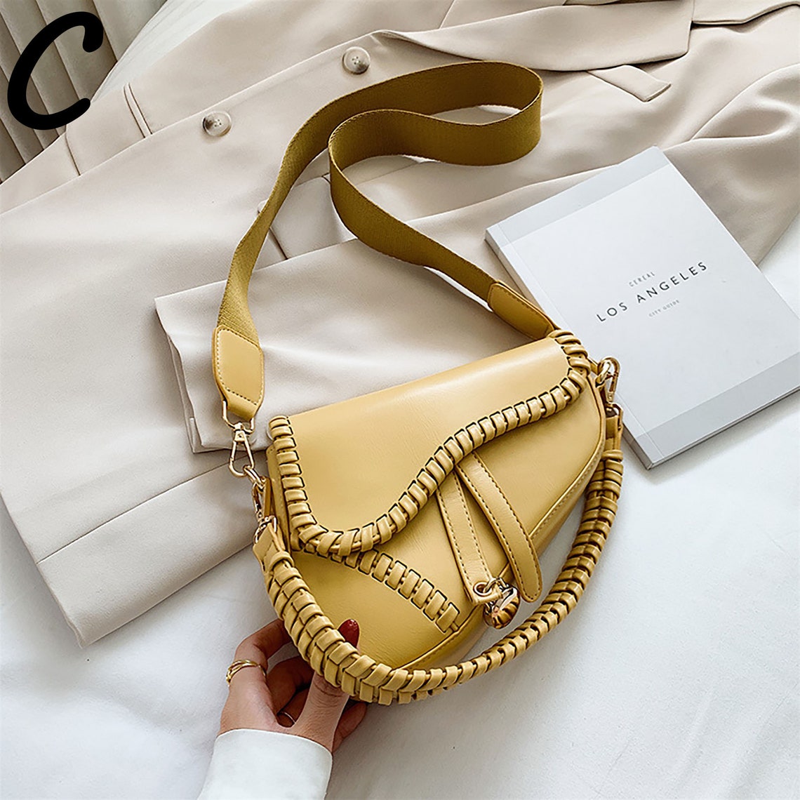 Saddle Bag Purse Saddle Handbag Womens Saddle Bag Crossbody Etsy